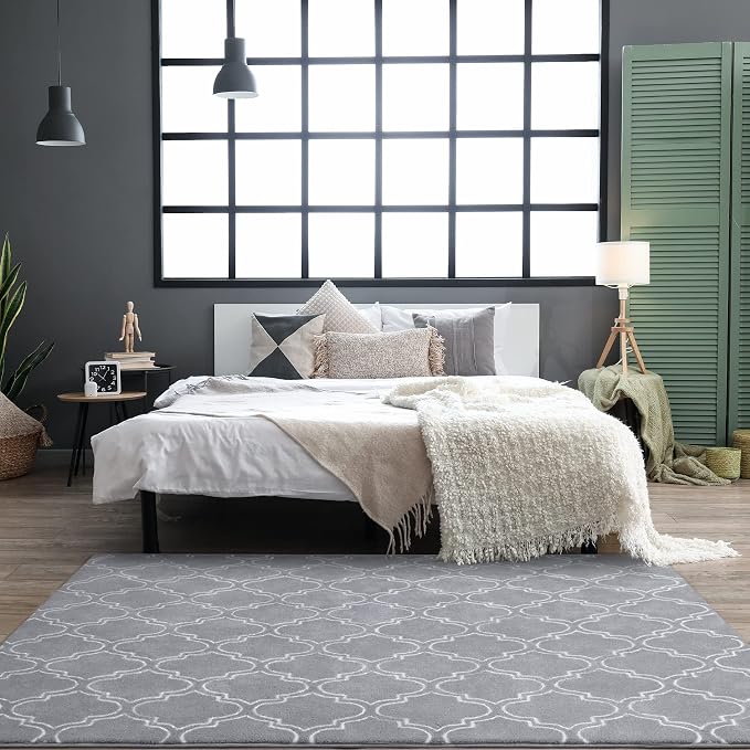 Chicrug 6x9 Shag Geometric Modern Area Rug - Image 5