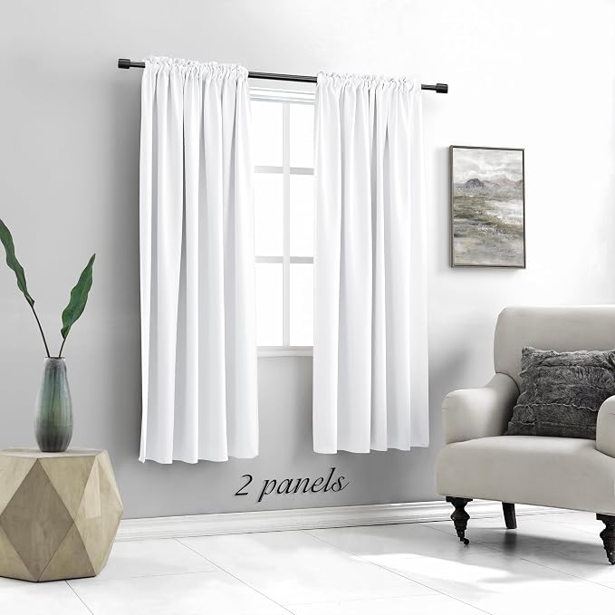 Draperies Curtains Panels, Blocking Out 50% Sunlight Window Treatment Curtains - Image 5