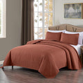 Chezmoi Collection Austin King Bedspread Set 3-Piece Pinsonic Quilted Oversized by ChezmoiCollection