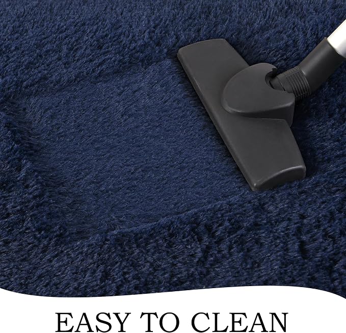 Chicrug Soft Runner Rugs for Bedroom Living Room Plush Fluffy Rug 2x5 | Shag - Image 7