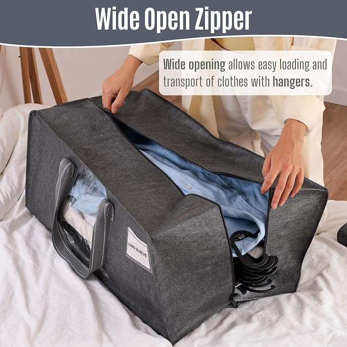 VENO Heavy Duty Moving Bags, Storage Bags, 10 Pack | Packing Supplies, - Image 2