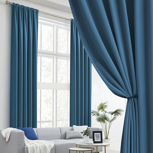 108 Inch Blackout Curtains 9 ft Length High Ceiling - Image 2