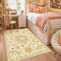 Vacuum-Friendly, 3x5 Washable Area Rug by meejou
