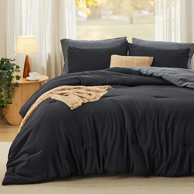 Bedsure King Comforter Set, 3 Pieces GentleSoft™ Bed Set, 1 Lightweight - Image 2