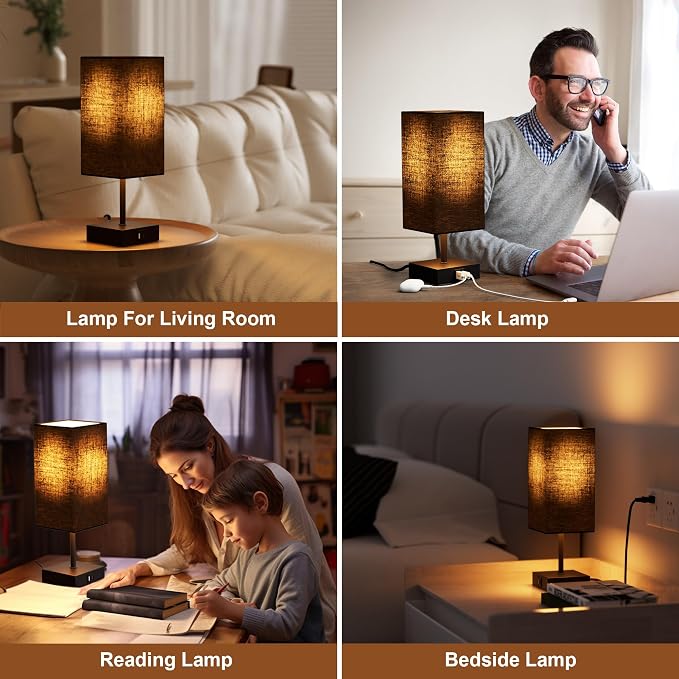 Bedside Table Lamp for Bedroom - Image 6