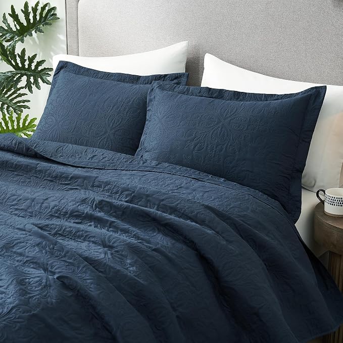 Hansleep Navy Quilt Twin Size - Image 3