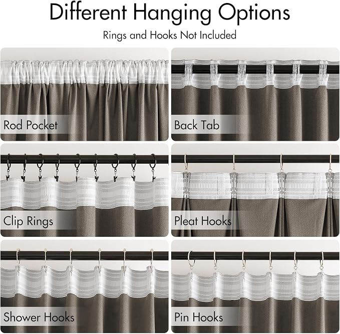 MIULEE Gold Velvet Pinch Pleat Blackout Curtains W52 X L108 Inches | 2 Panels - Image 3