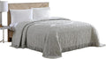 Beatrice Home Fashions Medallion King Cotton Chenille Bedspread, cozy plush by BeatriceHomeFashions
