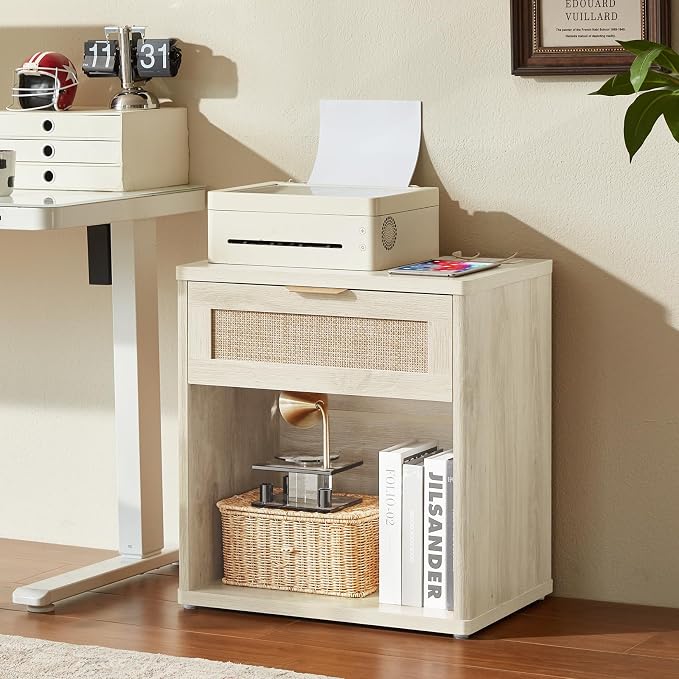 LEYAOYAO Rattan 23" Nightstands Set of 2 - Image 9