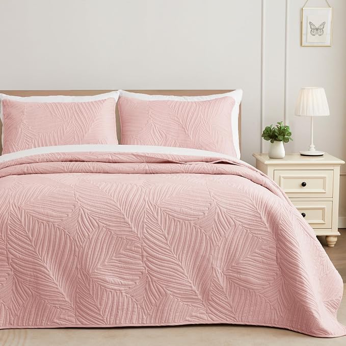 Exclusivo Mezcla 3-Piece Queen Quilt Bedding Set, Soft Microfiber Bedspread | by ExclusivoMezcla