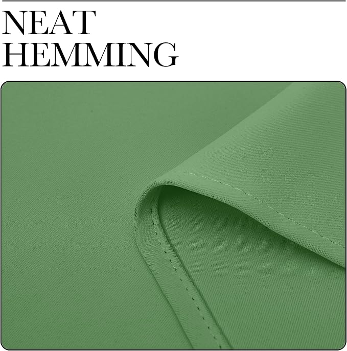NICETOWN Froest Green Blackout Curtains 96 inches Length - Image 6