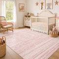 Nakagishi Area Rug Living Room Rugs: 5x7 Large Soft Machine Washable Boho by NakagishiAreaRug