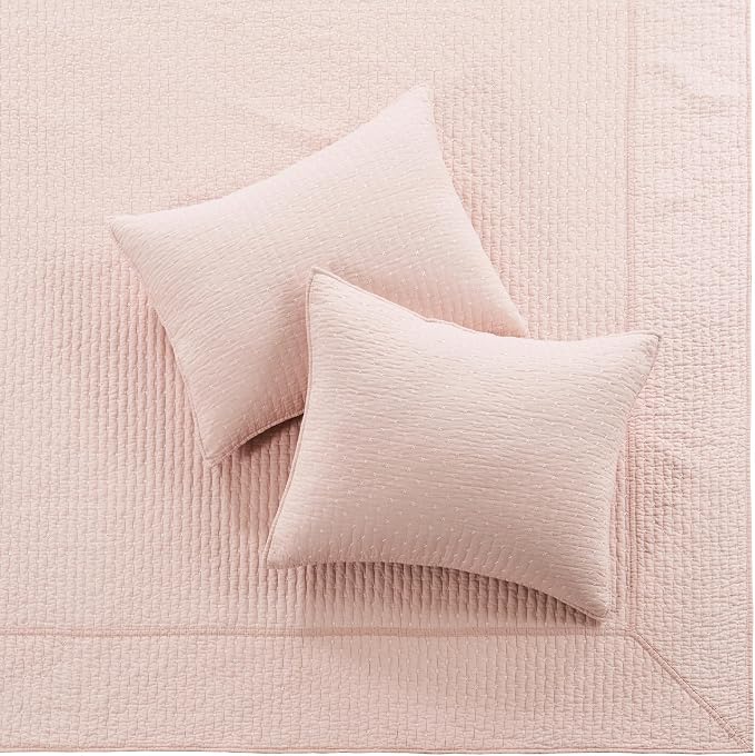 Levtex Home Cross Stitch Reversible Queen Bedspread Set - Image 6