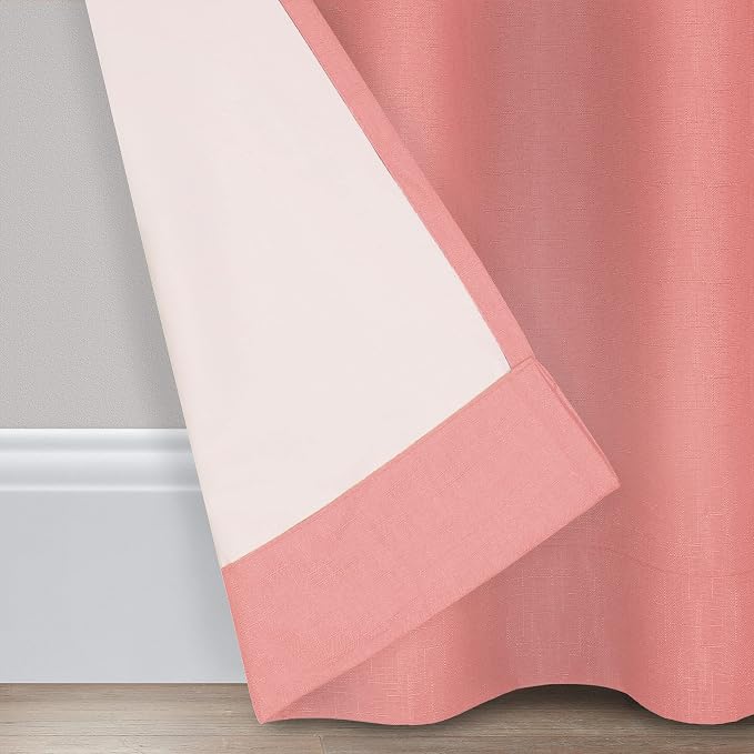 ECLIPSE Kendall Blackout Thermal Rod Pocket Window Curtain - Image 7