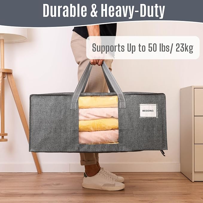 VENO Heavy Duty Moving Bags, Storage Bags, 6 Pack | Packing Supplies, - Image 4