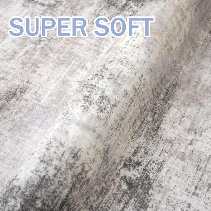 Abstract Runner Rug 3x20 Ft Extra Long Washable Runners - Image 8