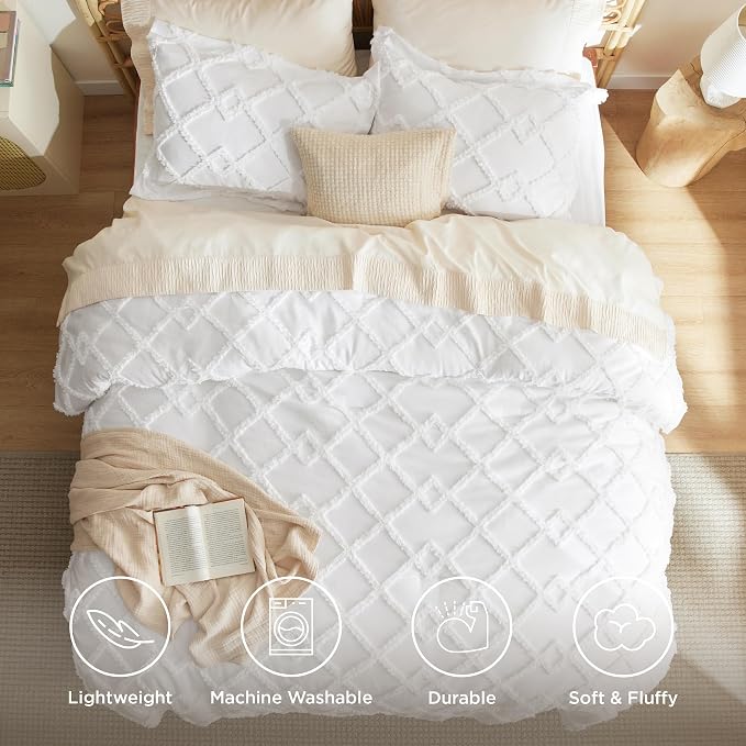 Bedsure Boho Comforter Set Twin - Image 4