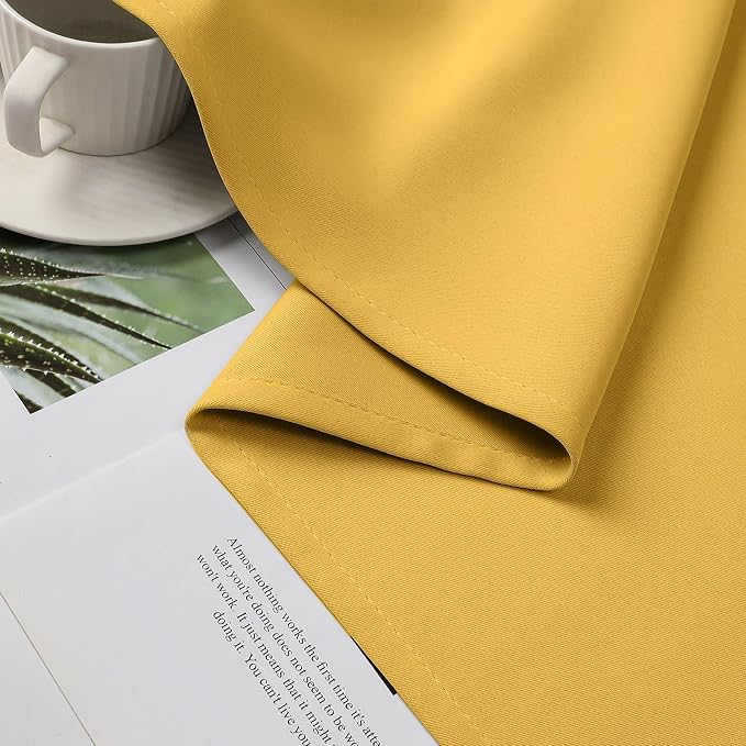 CUCRAF Blackout Curtains for Bedroom, Thermal Insulated Room Darkening Grommet - Image 10