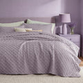 Bedsure Queen Size Quilt, Lightweight Comforter Set, Light Purple Bedspread | by Unknown