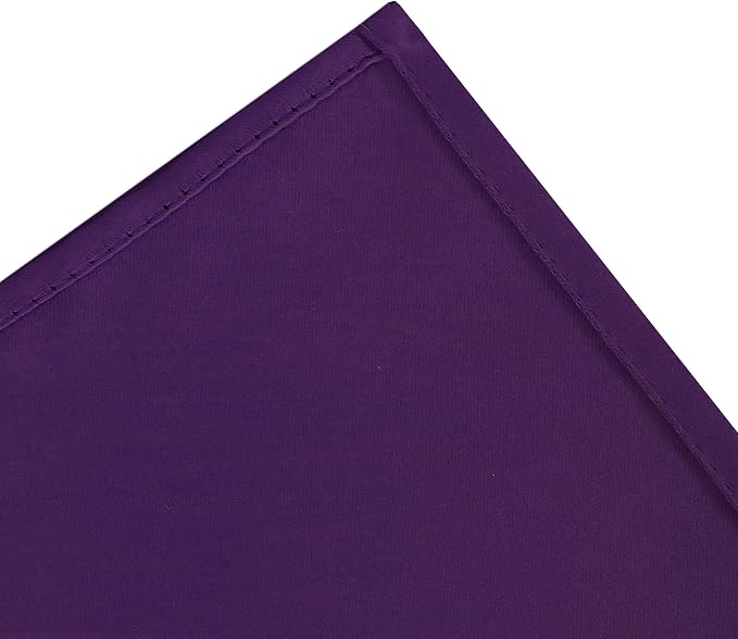 Purple Thermal Blackout Curtains/52 x 95 Inch/Set of 2 Panels Room Darkening - Image 8