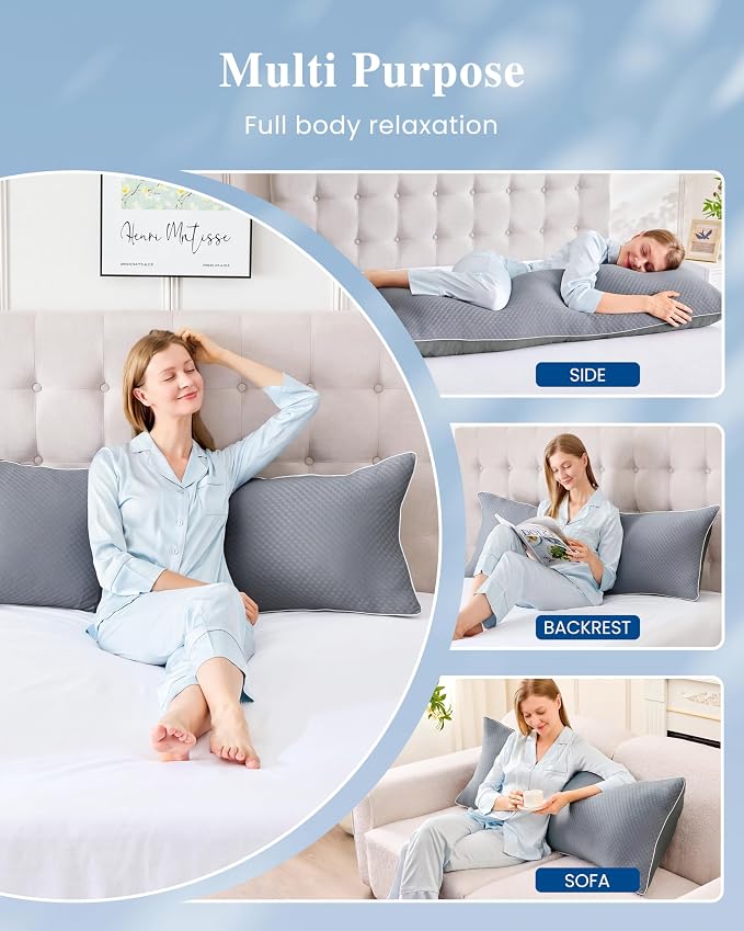 YZ HOME Cooling Body Pillow for Adults- Pillow Insert - Image 7
