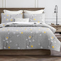 DURLENGEN Quilt Set Queen Size 3Pcs, Soft Microfiber Lightweight Bedspread by DURLENGEN