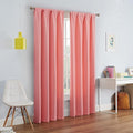 ECLIPSE Kendall Blackout Thermal Rod Pocket Window Curtain by EclipseCurtains