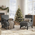 TYBOATLE Sleeper Chair Bed Set of 2, Small Folding Sofa Bed, Dark Grey | Comfy by TYBOATLE