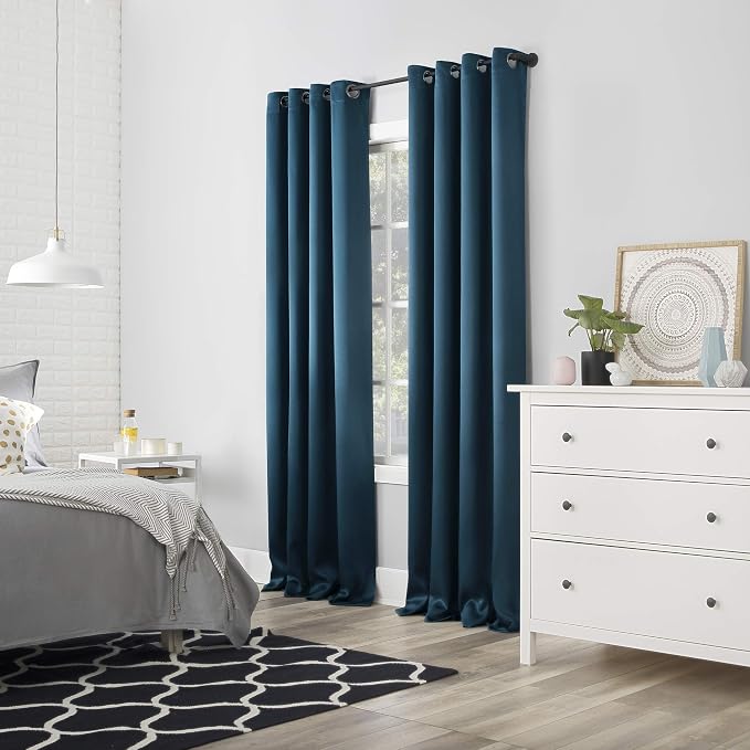 Sun Zero Nordic 2-pack Theater Grade Extreme 100% Blackout Grommet Curtain - Image 7