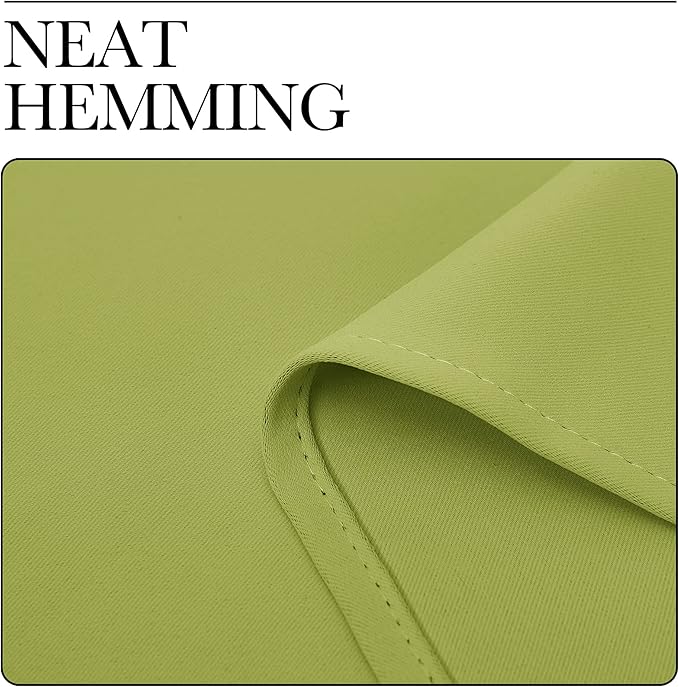 NICETOWN Blackout Curtains for RV Windows, Fresh Green, 2 Panels, Room - Image 6