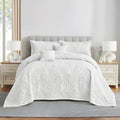 HZ & HY Oversized King Bedspreads 128x120, 5-Piece Quilt Set, Lightweight by HZHY