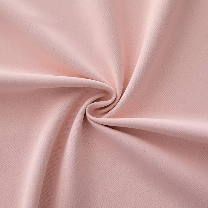 IGEMAEVE Blackout Curtains for Bedroom Grommets Gossamer Pink 52" W x 84" L | - Image 6
