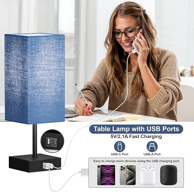 Bedside Table Lamp for Bedroom - Image 3