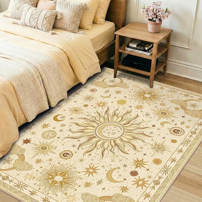 Vacuum-Friendly, 3x5 Washable Area Rug - Image 3