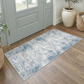Abstract Runner Rug 2x4 Ft Entryway Rugs Washable Door Mat Indoor Entrance by iOhouze