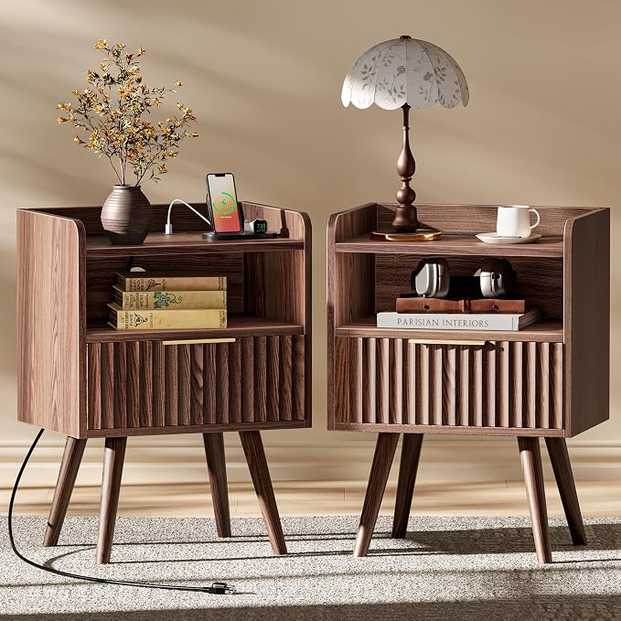 Huuger Nightstand Set of 2 by Huuger