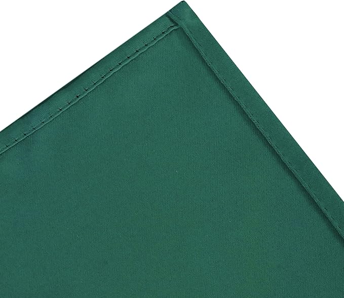 Dark Green Thermal Blackout Curtains/52 x 95 Inch/Set of 2 Panels Room - Image 7