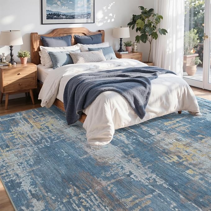 6x9 Ft Large Area Rugs for Living Room, Soft Non-Slip Washable Rugs Modern - Image 4