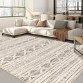 Nakagishi Boho 9x12 Area Rug Living Room Rugs Machine Washable Dark Brown | Soft by NakagishiAreaRug