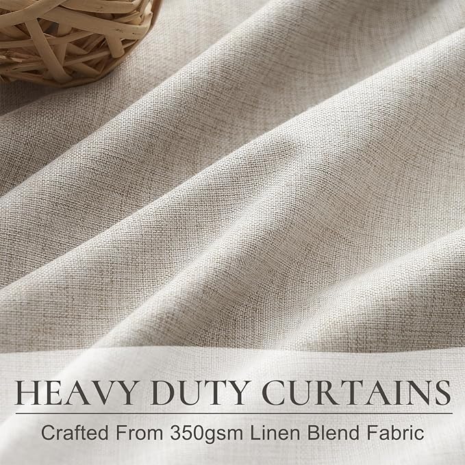 Extra Wide 100 Inch Blackout Curtains 96 Inches Long - Image 4