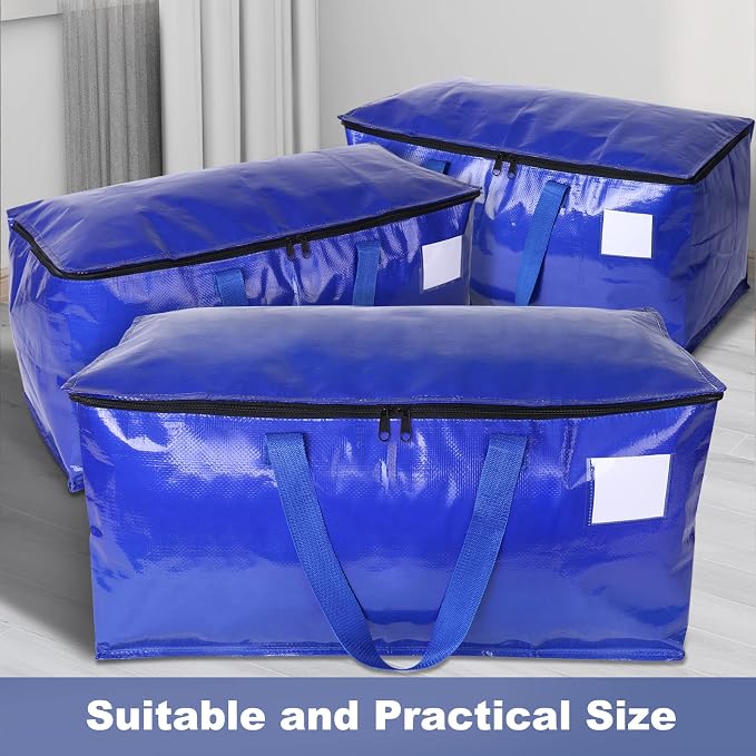 StorageRight Moving Bags, Moving Boxes, 93L 4-Pack Sotrage Bags Totes, - Image 5
