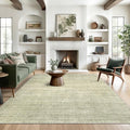 8x10 Area Rugs for Living Room, Large Washable Rug Non Slip Green | Soft Low by Valenrug