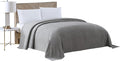 Beatrice Home Fashions Twin Channel Chenille Bedspread, lightweight tufted 100% by BeatriceHomeFashions
