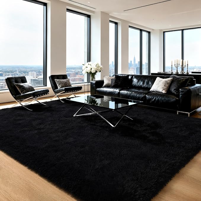 HOMORE 9x12 Area Rugs for Living Room, Modern Shaggy Rugs and Carpets for by Homore