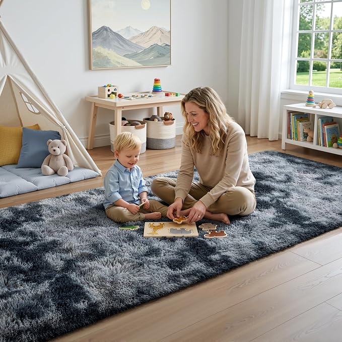 Deerhoo 3x10 Runner Rugs for Long Hallway Bedroom Kitchen, Plush Furry - Image 6
