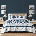 Secgo Handmade Quilted 100% Cotton Queen Comforter Set by Secgo