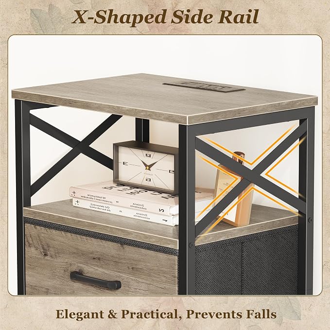 Huuger Nightstand Set of 2 - Image 8
