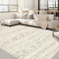 Nakagishi 5x7 Area Rugs Living Room: Washable Boho Large Neutral Modern Soft by NakagishiAreaRug