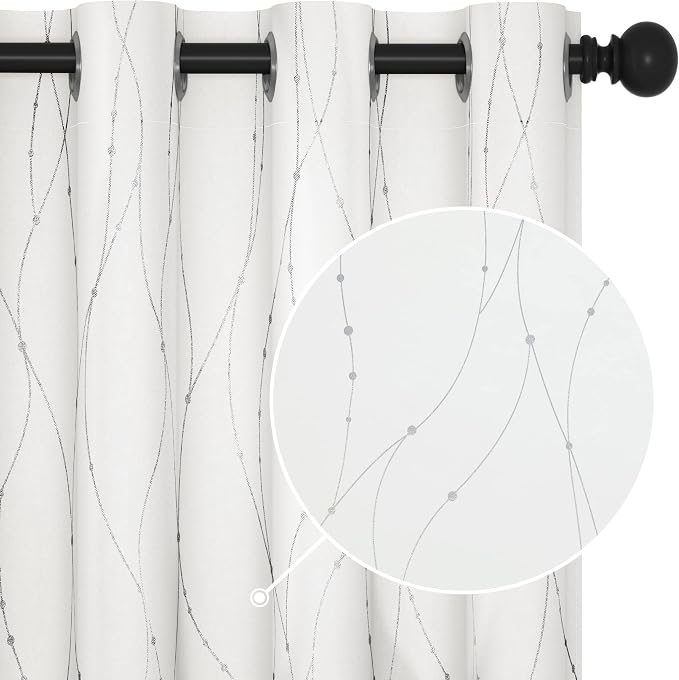 Deconovo Living Room Curtains 45 Inches Long, Thermal Insulated, Room Darkening by Unknown