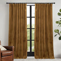 RYB HOME Velvet Curtains 102 inches Long, Extra Long High Ceiling Curtains | by RYBHOME